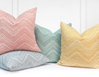 Sahara Chenille Jacquard Throw Pillow Cover | 20" x 20"