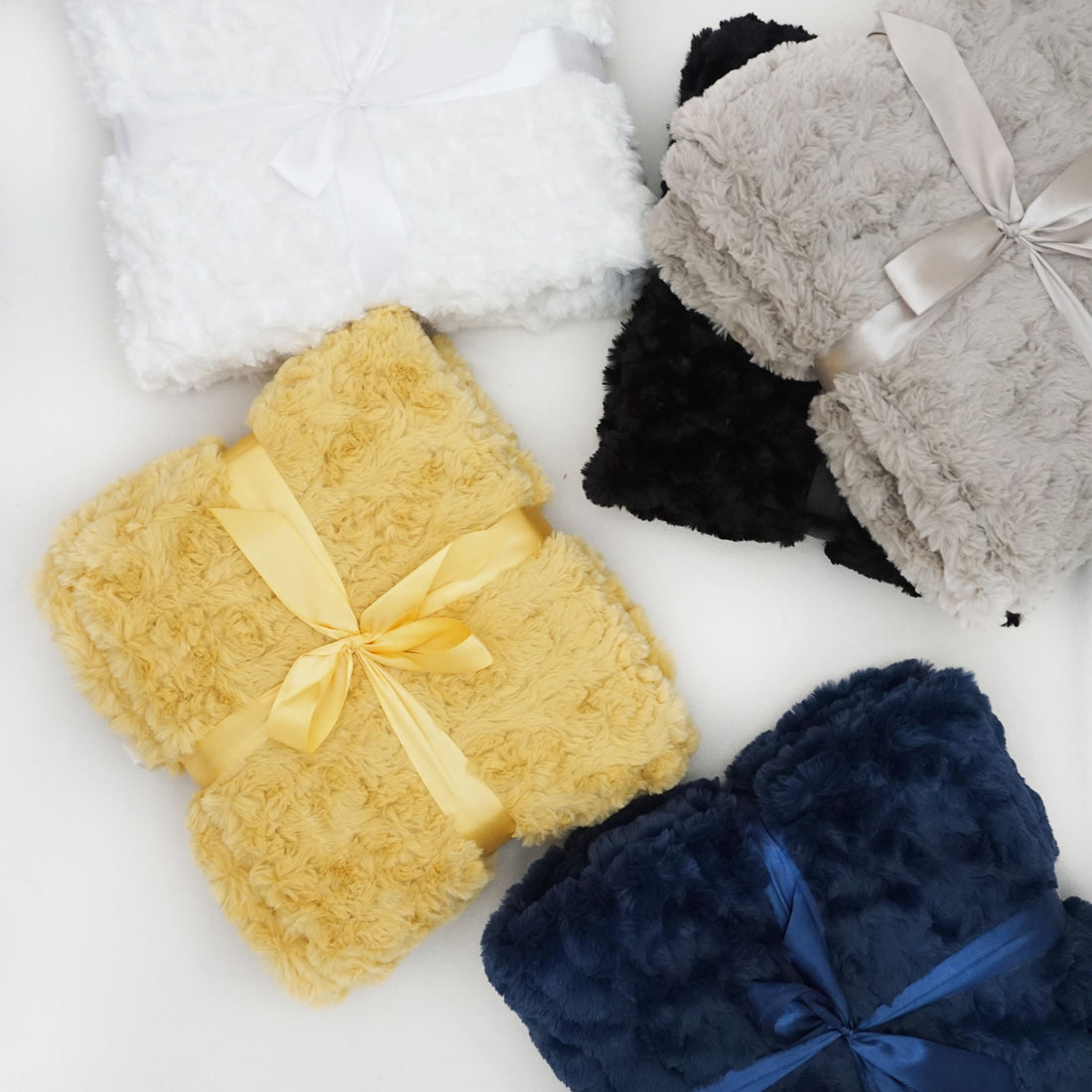 Morgan Faux Fur Throw Blanket | Taupe | 50" x 60"