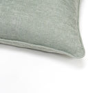 Set of 2 Gorgeous Chenille Throw Pillow Micro Piping | 20" x 20"