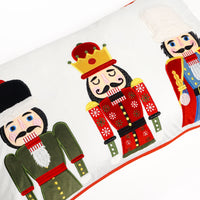 Christmas Nutcracker Throw Pillow | Multi | 12" x 20"