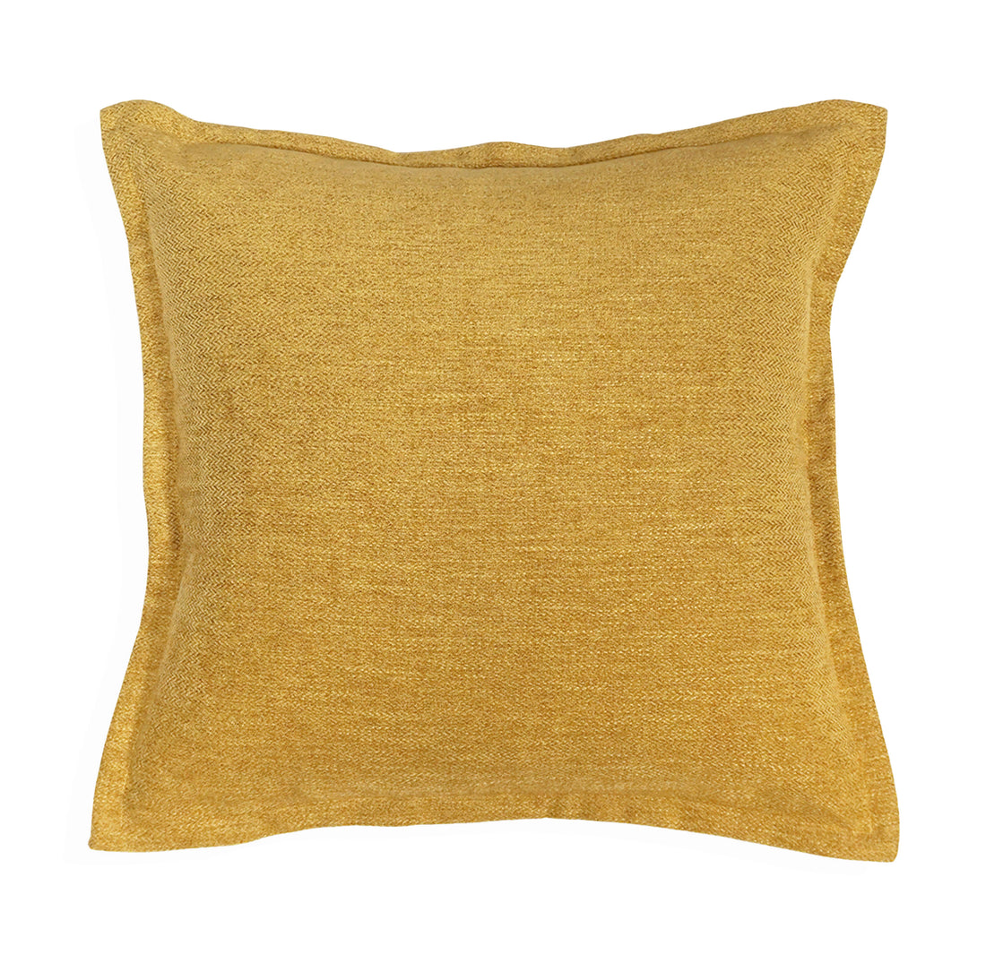 James Chenille Throw Pillow Cover | 23" x 23"