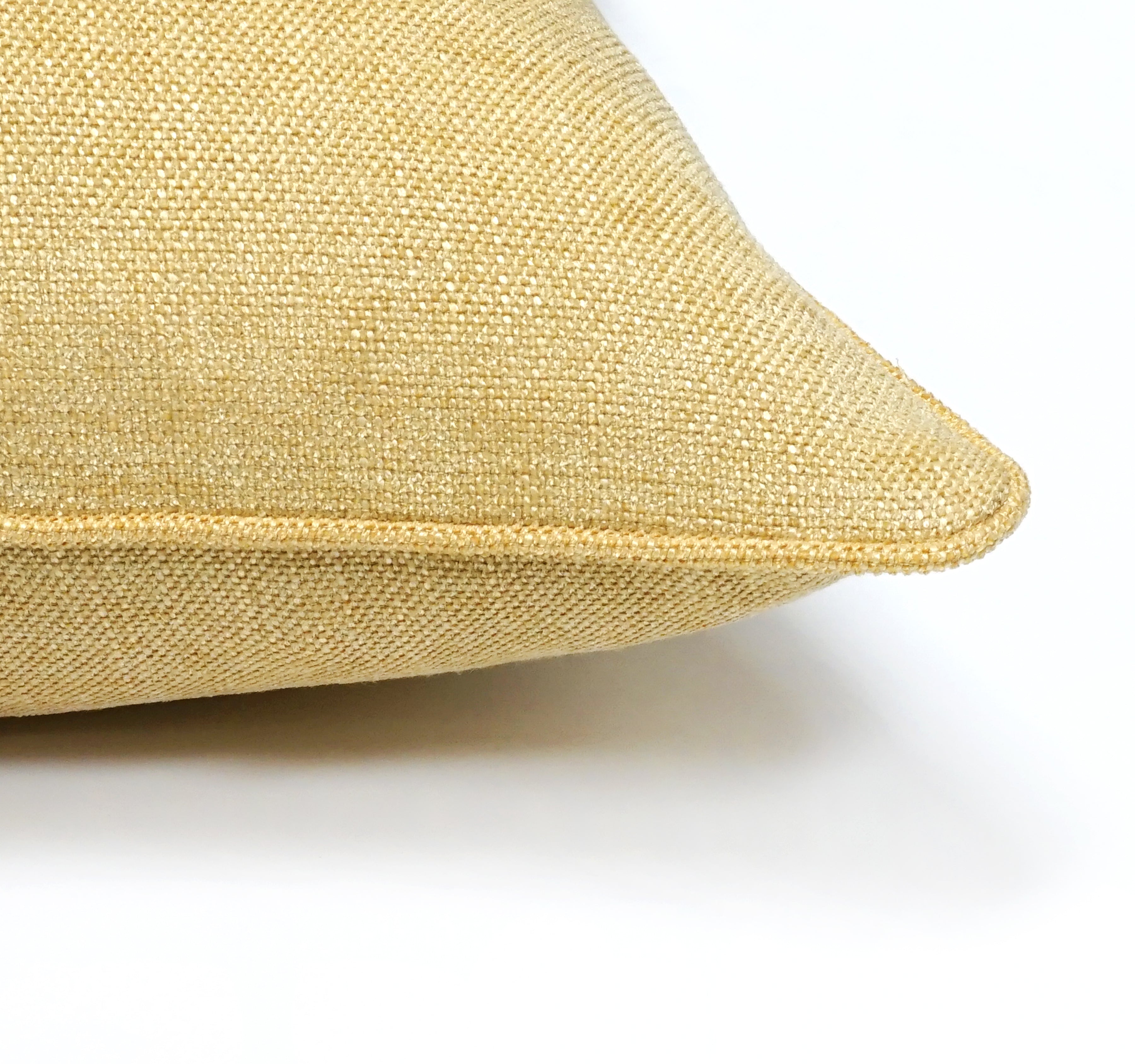 Set of 2 Gorgeous Chenille Throw Pillow Micro Piping | 20" x 20"