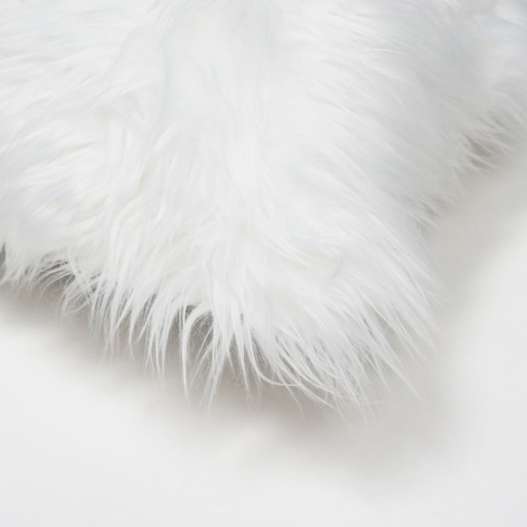 Shaggy Faux Fur Throw Pillow Cover | 12x20 & 18x18