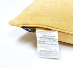 Set of 2 Gorgeous Chenille Throw Pillow Micro Piping | 20" x 20"