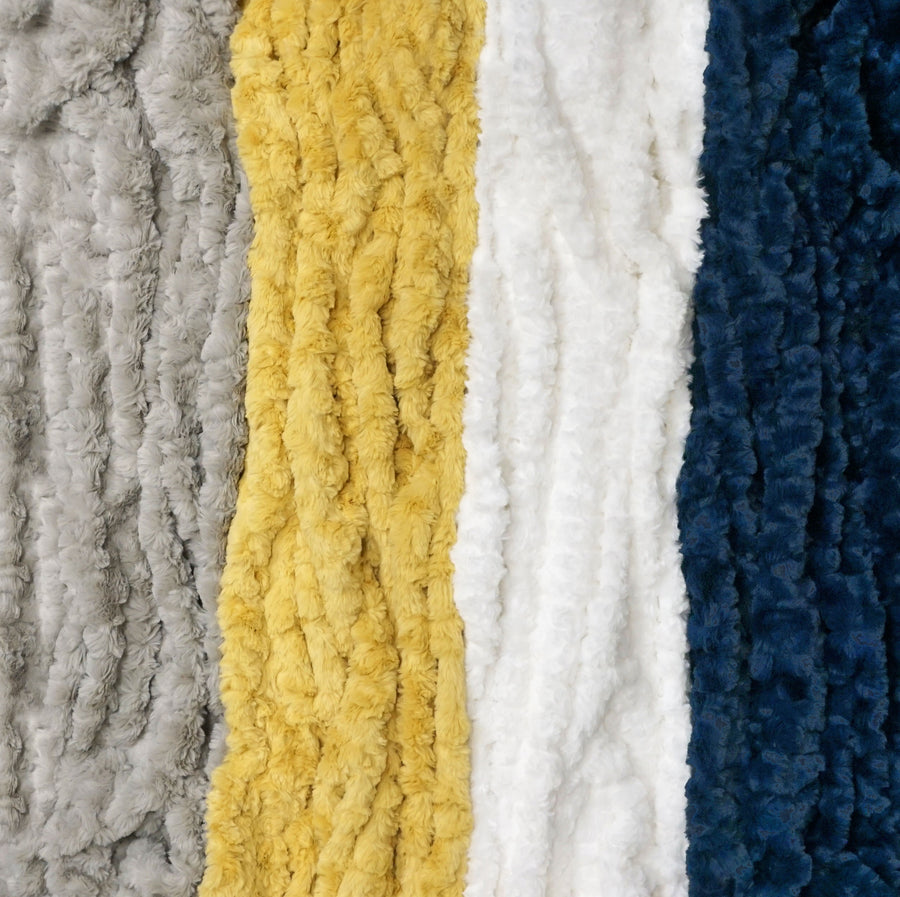 Morgan Faux Fur Throw Blanket | White | 50" x 60"